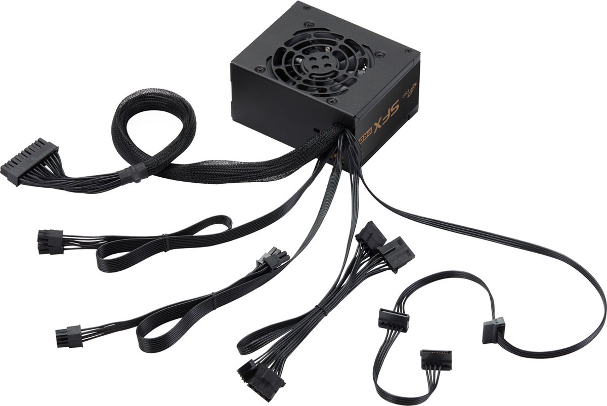 Fsp Sfx Pro 450W Power Supply Unit 24-Pin Atx Zwart voeding - afbeelding 3