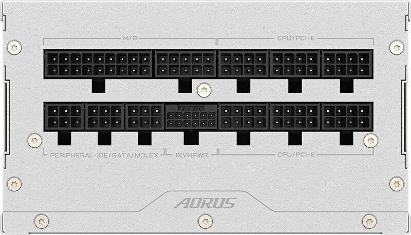 Gigabyte gp ae1000pm pg5 ice 2 orig - Gigabyte AORUS ELITE P1000W ICE Voeding