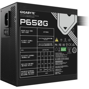 P650G 650W 80 PLUS Gold Non-Modular ATX Power Supply - afbeelding 4