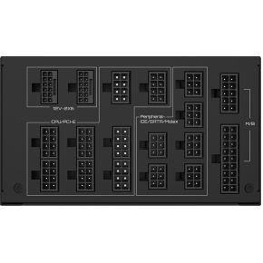 Gigabyte Ud1600Pm Pg5 Ai Top Power Supply Unit 1600 W 20+4 Pin Atx Atx Zwart voeding - afbeelding 3