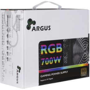 Argus Rgb-700W Ii Power Supply Unit 20+4 Pin Atx Atx (Black) - afbeelding 3