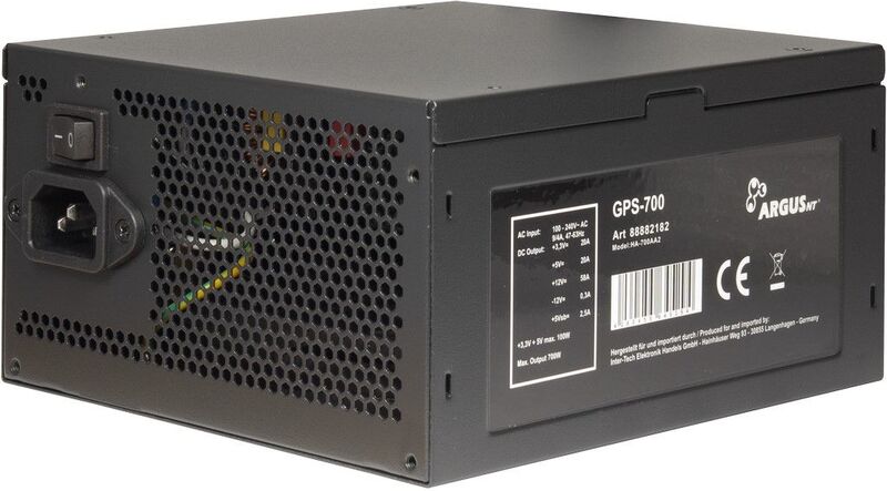 Inter tech argus gps 700 700w voeding 3 orig - Inter-Tech Argus GPS-700 700W Voeding