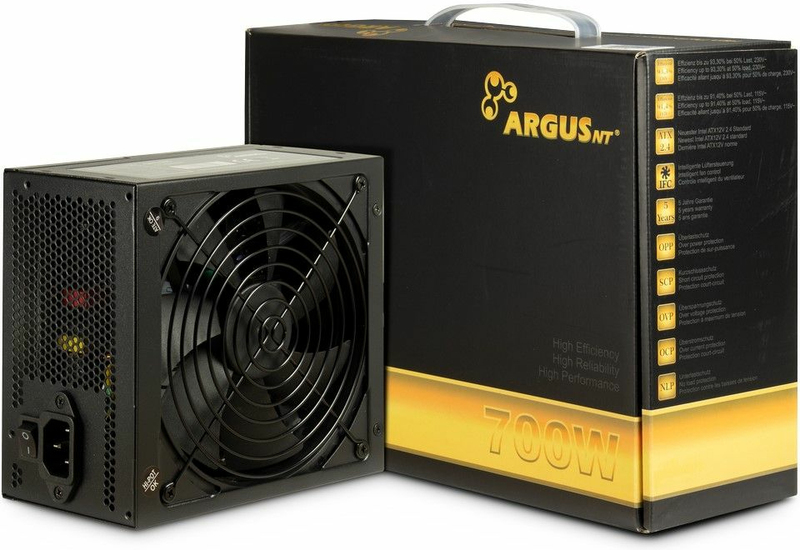 Inter tech argus gps 700 700w voeding 5 orig - Inter-Tech Argus GPS-700 700W Voeding