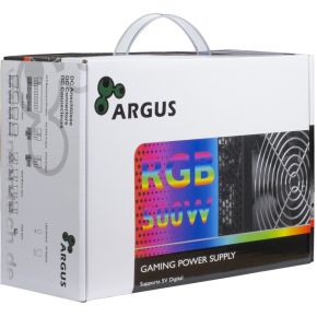 Inter-Tech Argus RGB-500W II power supply unit - afbeelding 3