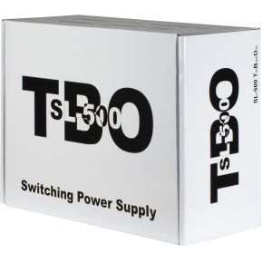 Inter-Tech SL-500 TBO power supply unit 500W Black - afbeelding 4