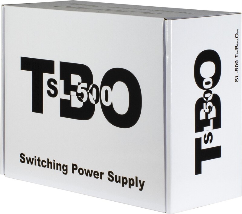 Inter tech sl 500 tbo 500 watt atx 4 orig - Inter-Tech SL-500 TBO 500W Voeding