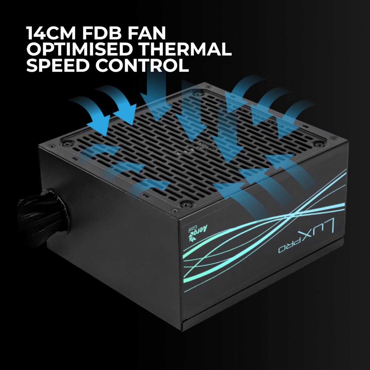 Krachtige 1000W Atx 3.0 Voeding - 80 Plus Gold - Pcie 5.0 & 12Vhpwr - afbeelding 4