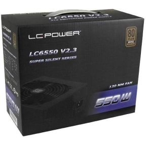 LC6650 V2.3 Super Silent Series 650W Voeding (Black) - afbeelding 2