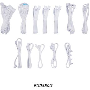 Edge Gold 850W Voeding (White) - afbeelding 7