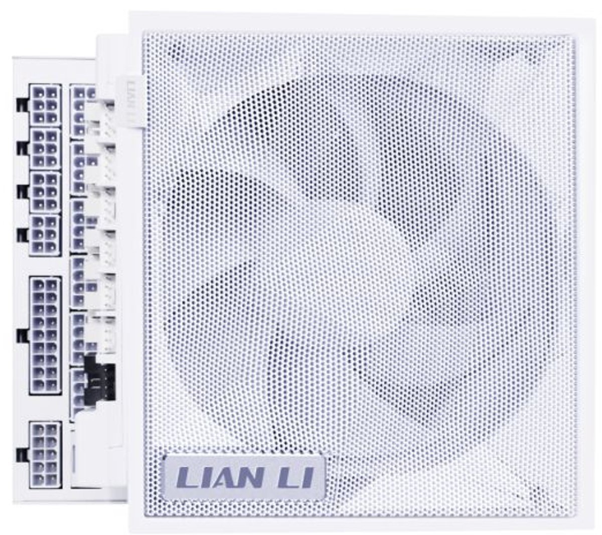 Lian Li Lian Li Edge Gold 850W White - Atx12V 3.1 - 80 Plus Gold - 850 Watt - Modulair - Actieve Pfc - Pcie 5.1 - L-Vormig Ontwerp - Wit