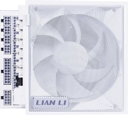 Lian li edge gold voeding 7604 2 orig - Lian Li EDGE 1000W ATX 3.1 White (USB Hub) Voeding