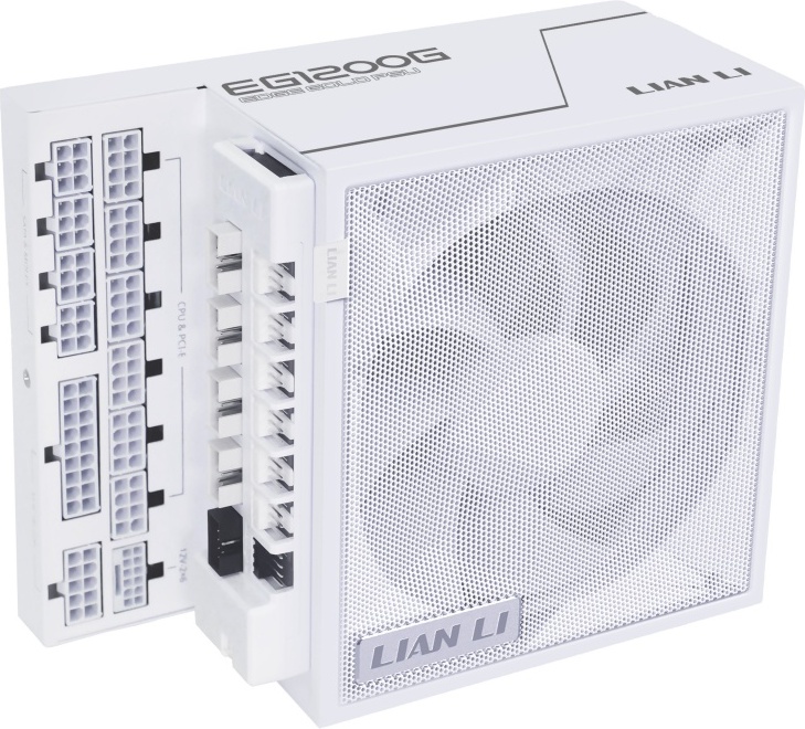 Lian li edge gold voeding 830664 2 orig - Lian Li EDGE 1200W Gold Voeding (White)