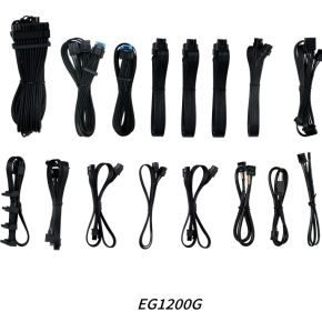 Lian Li EDGE 1200W ATX3.1 Black (USB Hub) Voeding - afbeelding 8