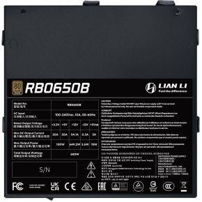 Lian-Li RB0650 Black voeding - afbeelding 5