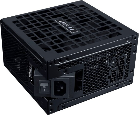 Lian li rotational shift 1000g voeding 1067417 2 orig - Lian Li RS Rotational Shift 1000W 80 Plus Gold ATX 3.1 PSU Zwart