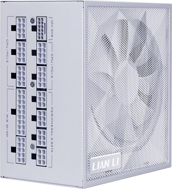 Lian li sx platinum voeding 720461 - Lian Li SX Platinum 1200W Voeding (White)