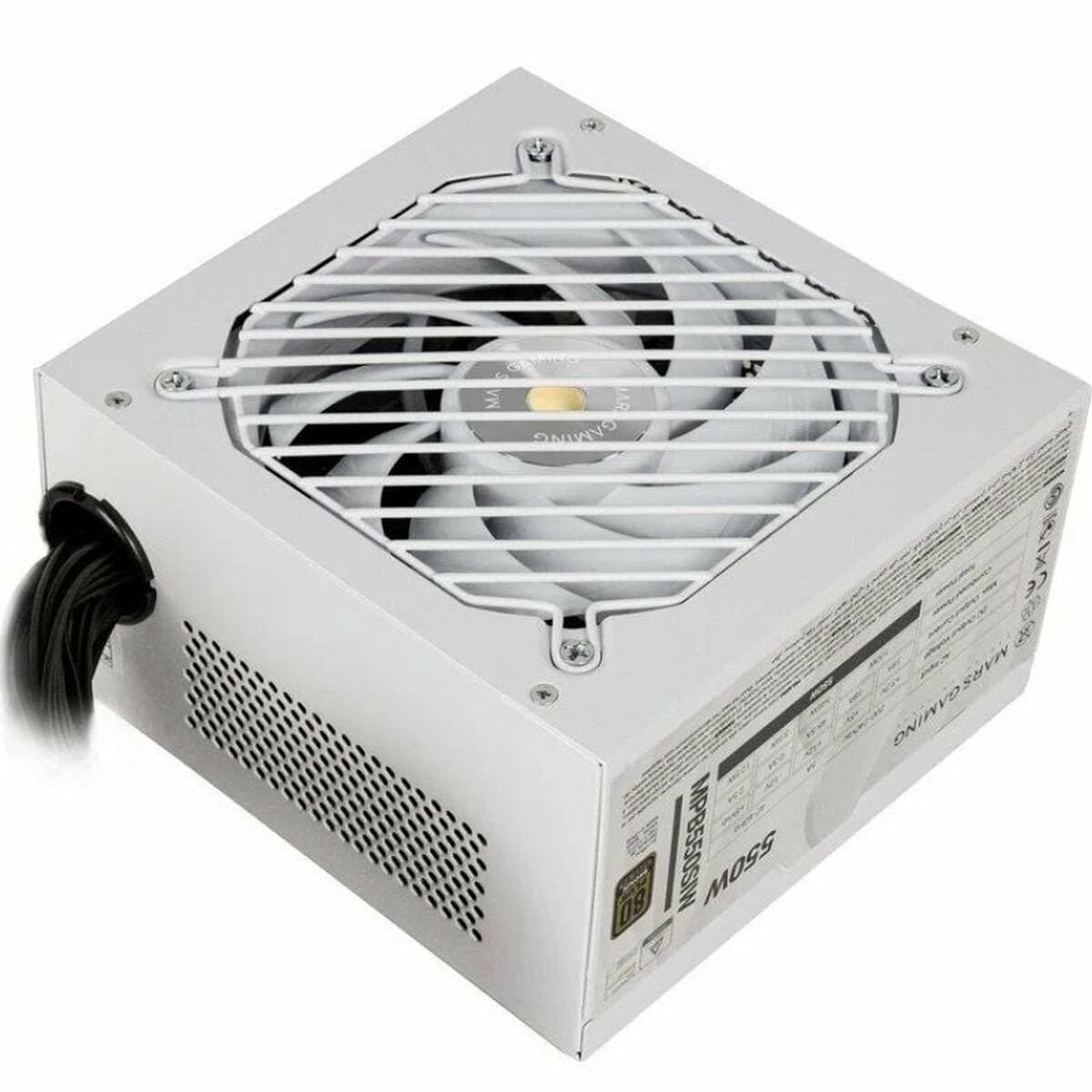 Gaming MPB550SIW 550W Voeding (White) - afbeelding 5