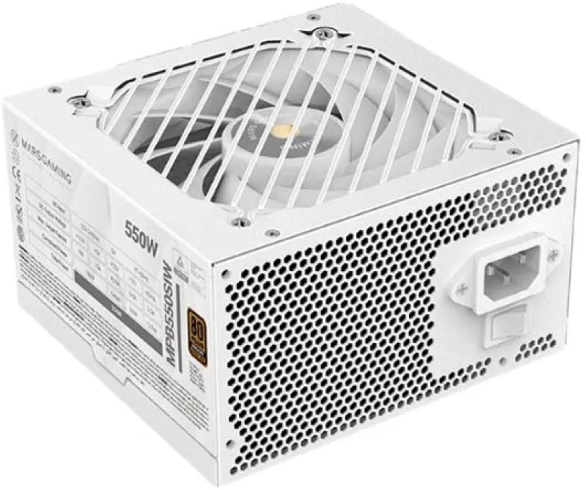 Gaming MPB550SIW 550W Voeding (White) - afbeelding 8
