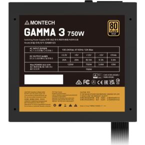 GAMMA 3 750W Voeding (Black) - afbeelding 6