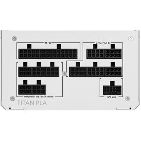 Titan PLA 1200W 80 PLUS Platinum Fully Modular Power Supply - afbeelding 3