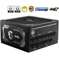 Mag A1250Gl Pcie5 Power Supply Unit 1250 W 24-Pin Atx Atx (Black)
