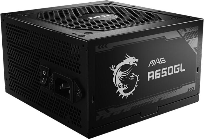 Msi mag a650gl 4 orig - MSI MAG A650GL 650W Voeding (Black)