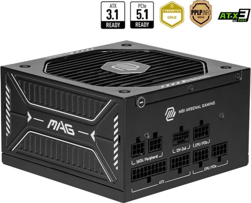 Msi mag a650gls pcie5 power supply 3 orig - MSI MAG A650GLS PCIE5 650W Power Supply