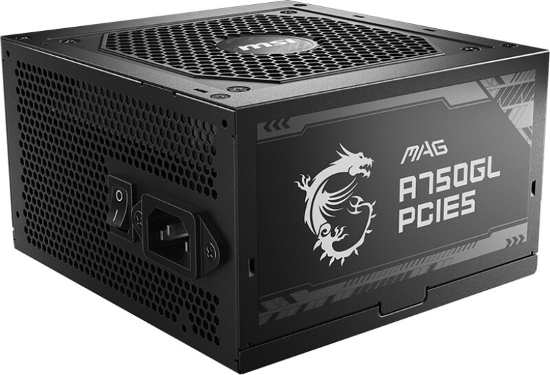 Msi mag a750gl pcie5 2 orig - MSI MAG A750GL PCIE5 750W Voeding (Black)