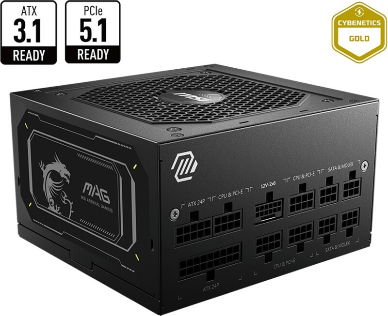 Msi mag a750gl pcie5 ii voeding 3 orig - MSI MAG A750GL PCIE5 II 750W Voeding