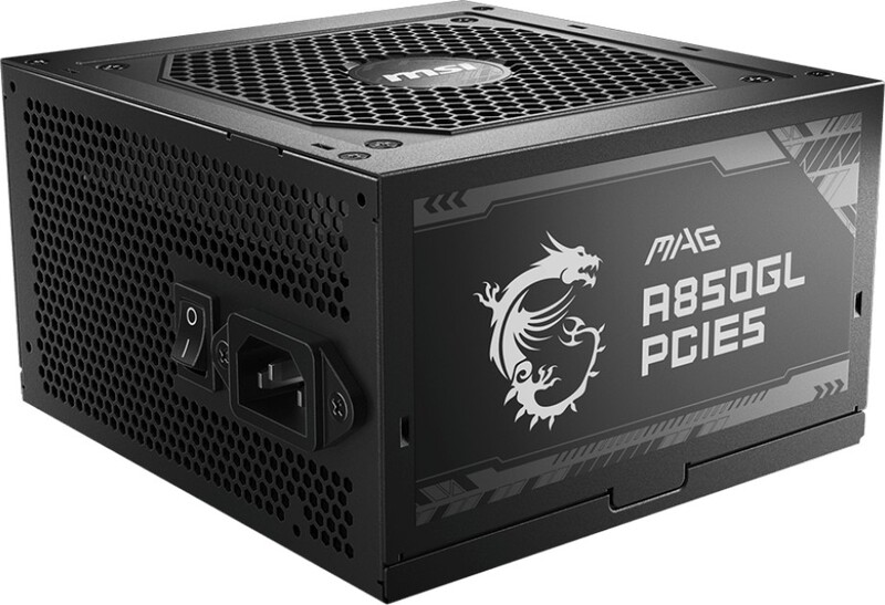 Msi mag a850gl pcie5 2 orig - MSI MAG A850GL PCIE5 850W Voeding (Black)