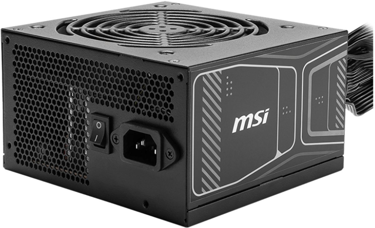 MSI Msi Mag A850Gn Pcie5 Power Supply Unit 850 W 20+4 Pin Atx Atx Zwart