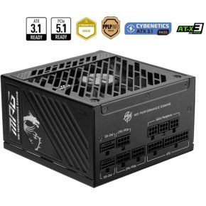 MPG A1250GS PCIE5 1250W Voeding (Black) - afbeelding 6
