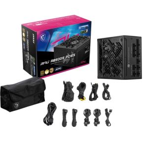 Mpg A850Gs Pcie5 Power Supply Unit 850 W 24-Pin Atx Atx (Black) - afbeelding 4