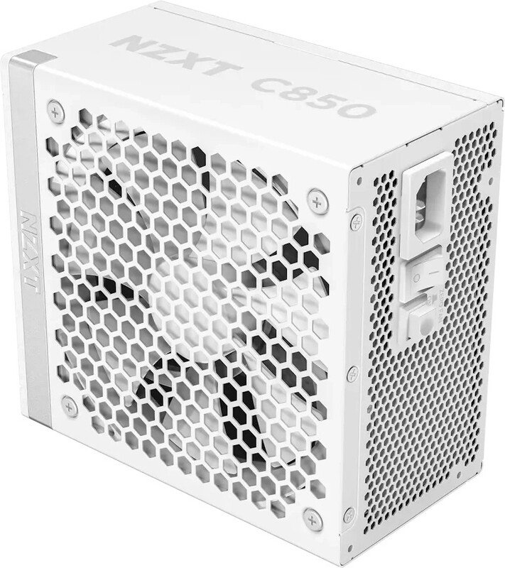 Nzxt c850 gold atx 3 1 voeding 6434 - NZXT C850 Gold ATX 3.1 850W Voeding (White)