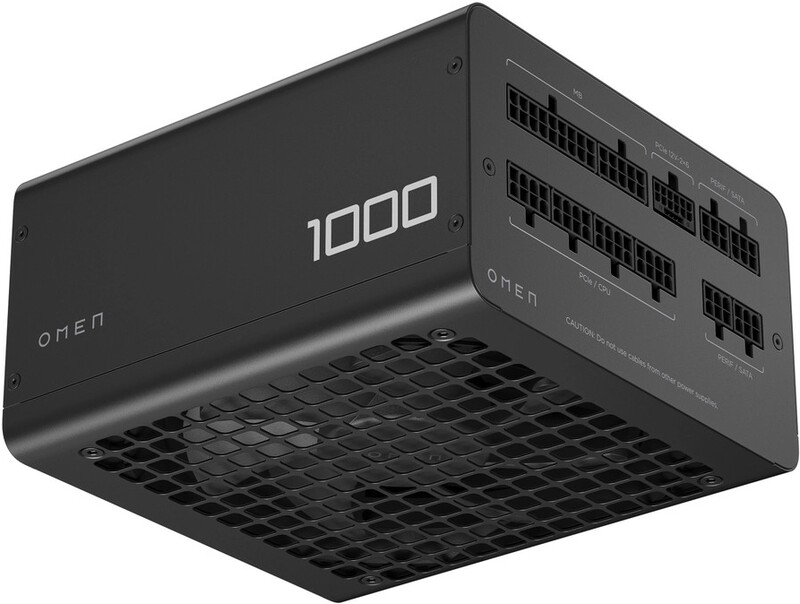 Omen 1000w atx 80 plus gold power 3 orig - Omen PowerSupply ATX 3.1 Fully Modular 80 Plus 1000W Voeding (Black)
