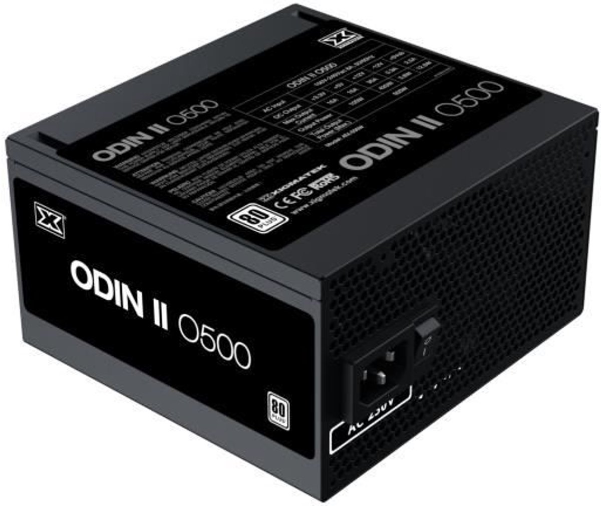 Pc-Voeding - Xigmatek - Odin Ii O500 - 500W - 80Plus - Niet-Modulair - - afbeelding 4
