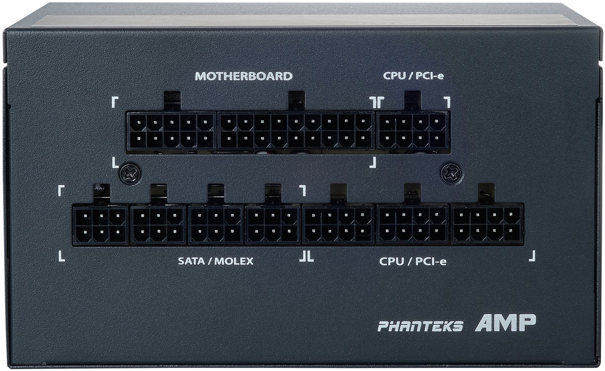 Phanteks Amp Gh 850W - Atx12V 3.1 - 80 Plus Gold - 850 Watt - Modulair - voeding - afbeelding 3