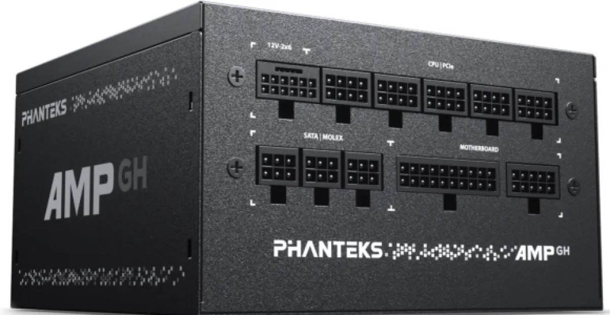Phanteks Amp Gh 850W - Atx12V 3.1 - 80 Plus Gold - 850 Watt - Modulair - voeding - afbeelding 5