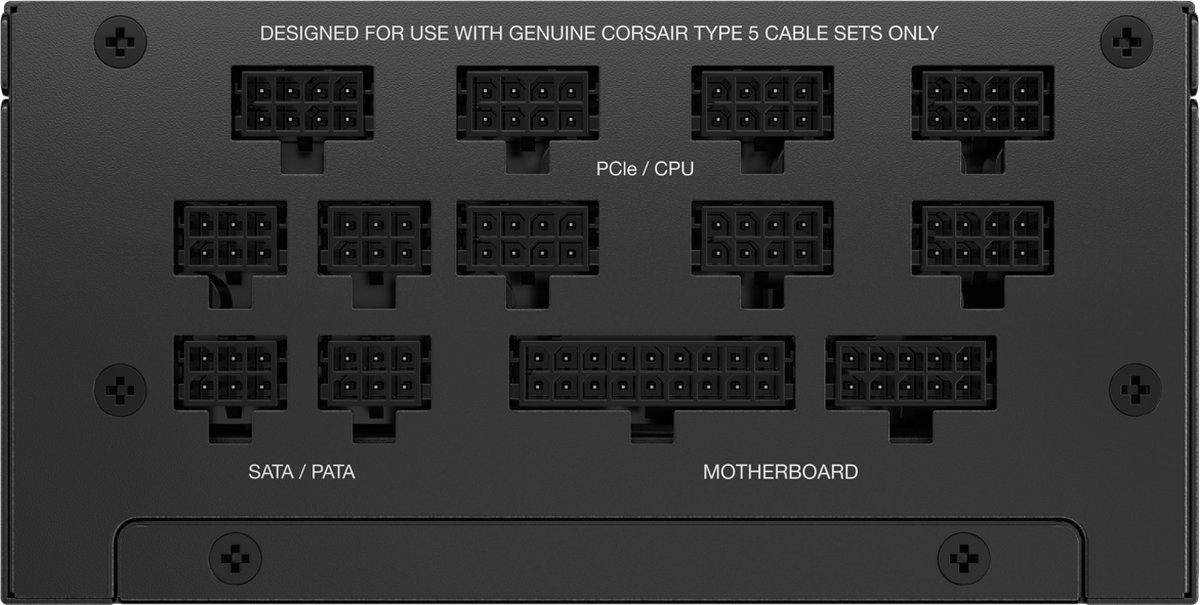 Power Supply Corsair Cp-9020246-Eu 1000 W 150 W 80 Plus Gold Black voeding - afbeelding 2