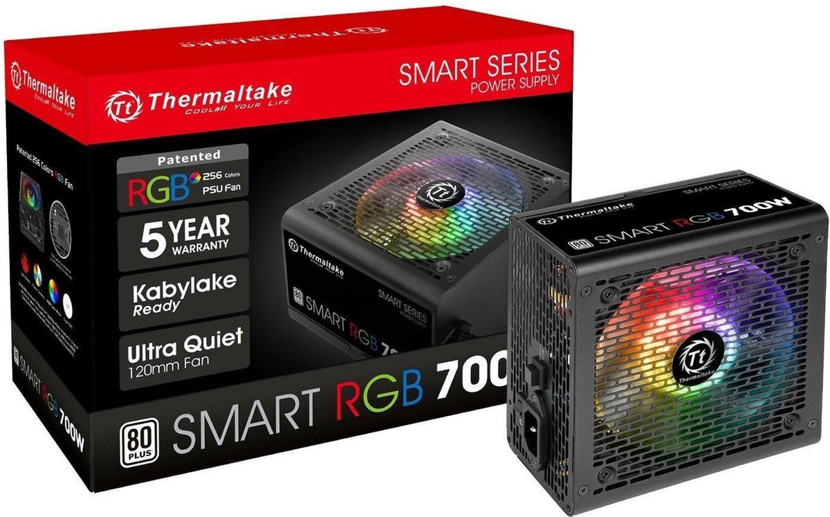 Power Power Supply Thermaltake Smart Rgb 700 W 6 W Atx