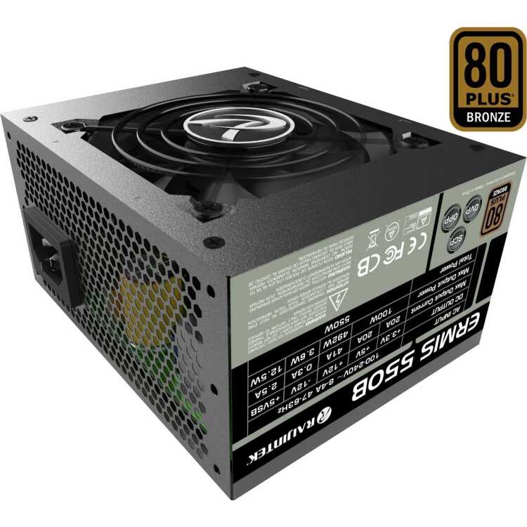 RAIJINTEK RAIJINTEK ERMIS 550B voeding