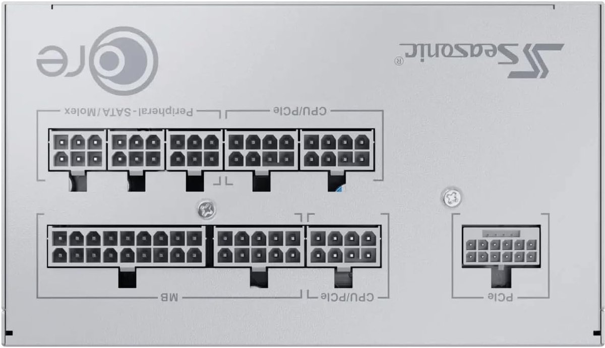 CORE GX-850 850W Voeding (White) - afbeelding 2