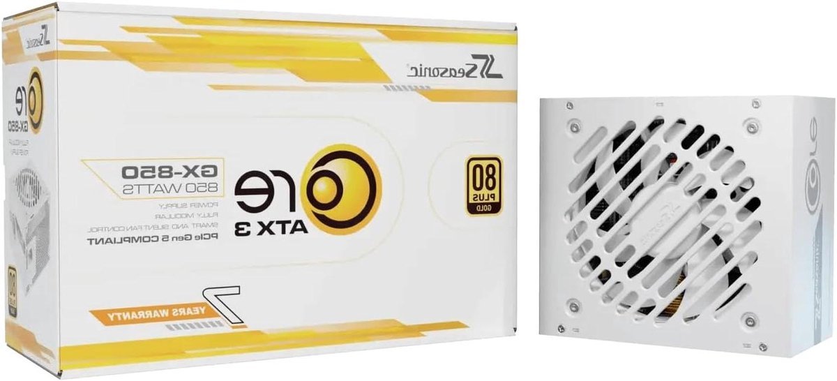 Seasonic Seasonic Core Gx-850 White Atx 3.1 - 850W - 80 Plus Gold