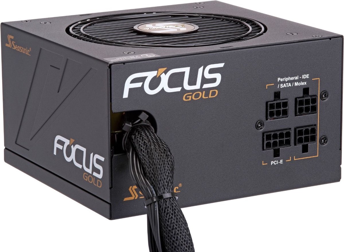 Focus Gold 650 650W Voeding (Zwart) - afbeelding 3