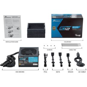 G12 Gm Power Supply Unit 650 W 20+4 Pin Atx Atx (Black) - afbeelding 8