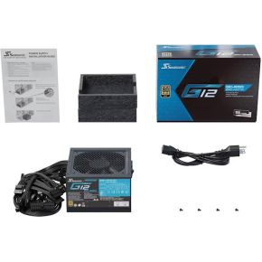 Netzteil 650W G12 Gc-650 80+Gold Power Supply Unit Atx (Black) - afbeelding 7