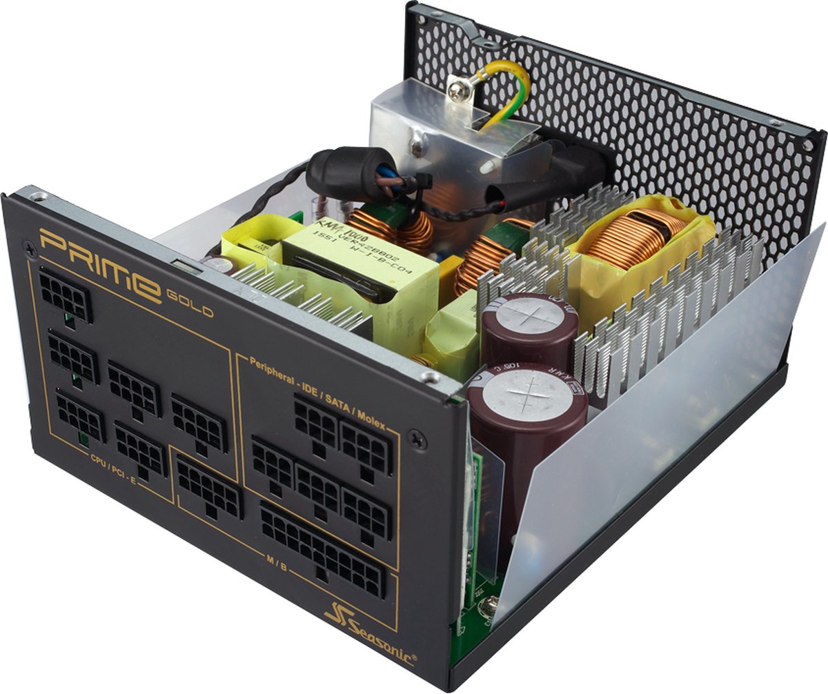 Seasonic Prime Gold Power Supply Unit 1300 W 20+4 Pin Atx Atx Zwart voeding - afbeelding 3