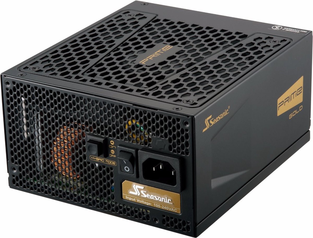 Seasonic Seasonic Prime Gold Power Supply Unit 1300 W 20+4 Pin Atx Atx Zwart