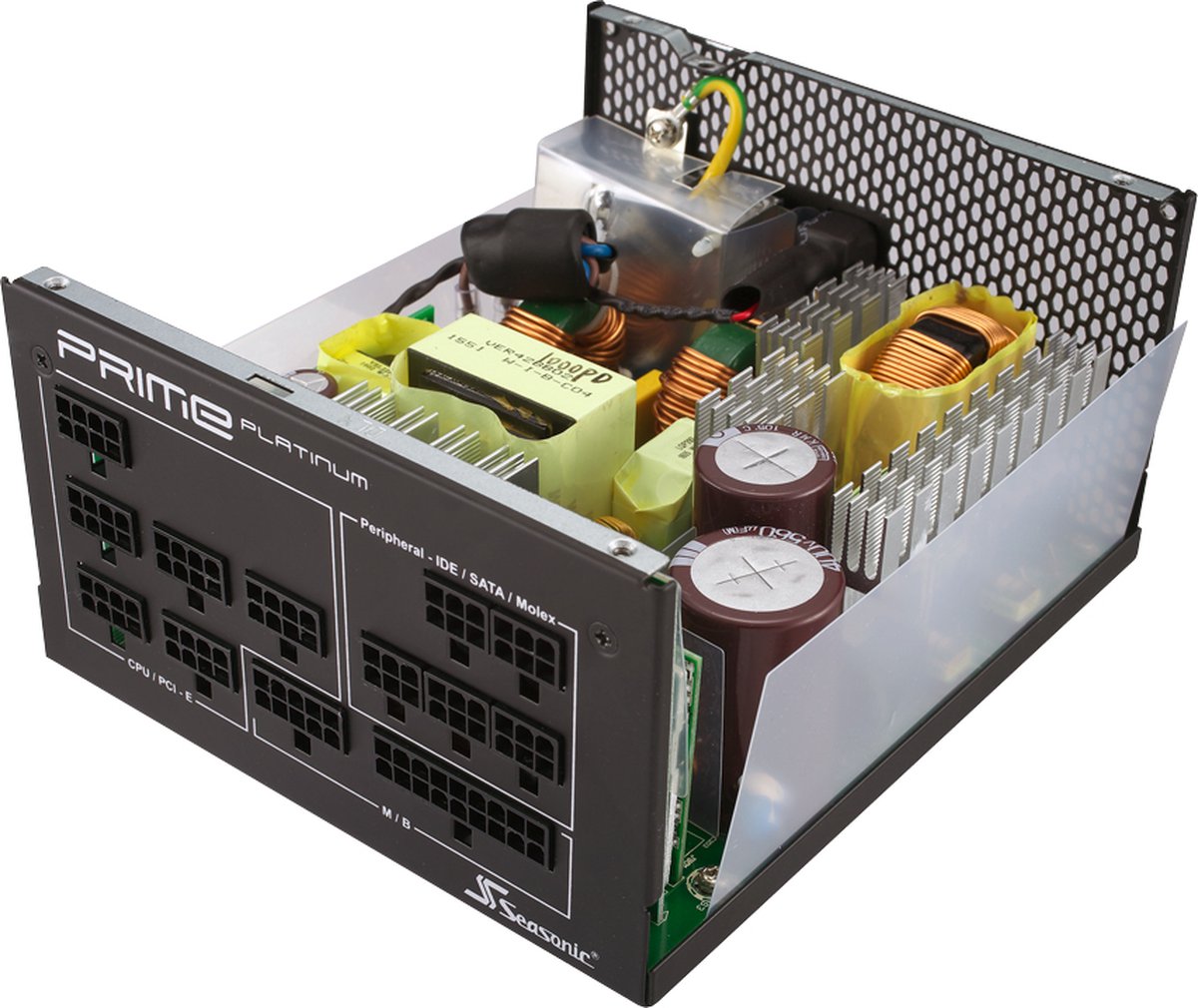 PRIME PX-1300 Platinum Power Supply Unit 1300W Voeding (Black) - afbeelding 3