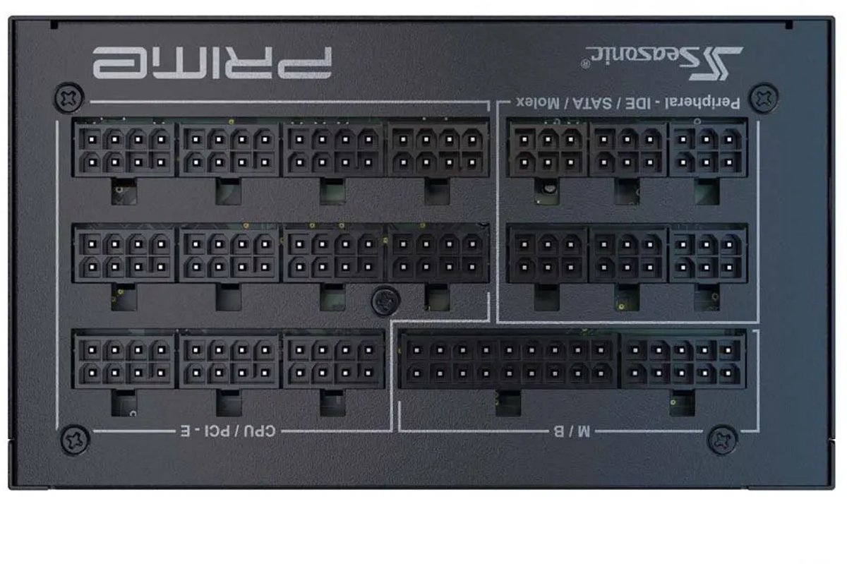 Seasonic Prime -Tx-1600 Power Supply Unit 1600 W 20+4 Pin Atx Atx Zwart voeding - afbeelding 10